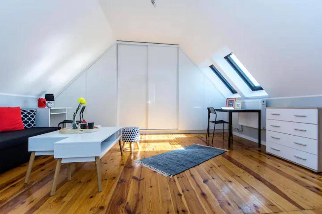 Citystay Brzezno Studio 3 Min Do Plazy Gdansk Habitación foto